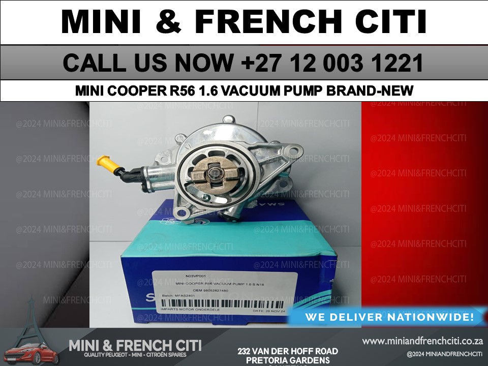 MINI COOPER R56 1.6 VACUUM PUMP NEW FOR SALE - Private Seller MINI COOPER R56 1.6 VACUUM PUMP NEW FOR SALE - Private Seller