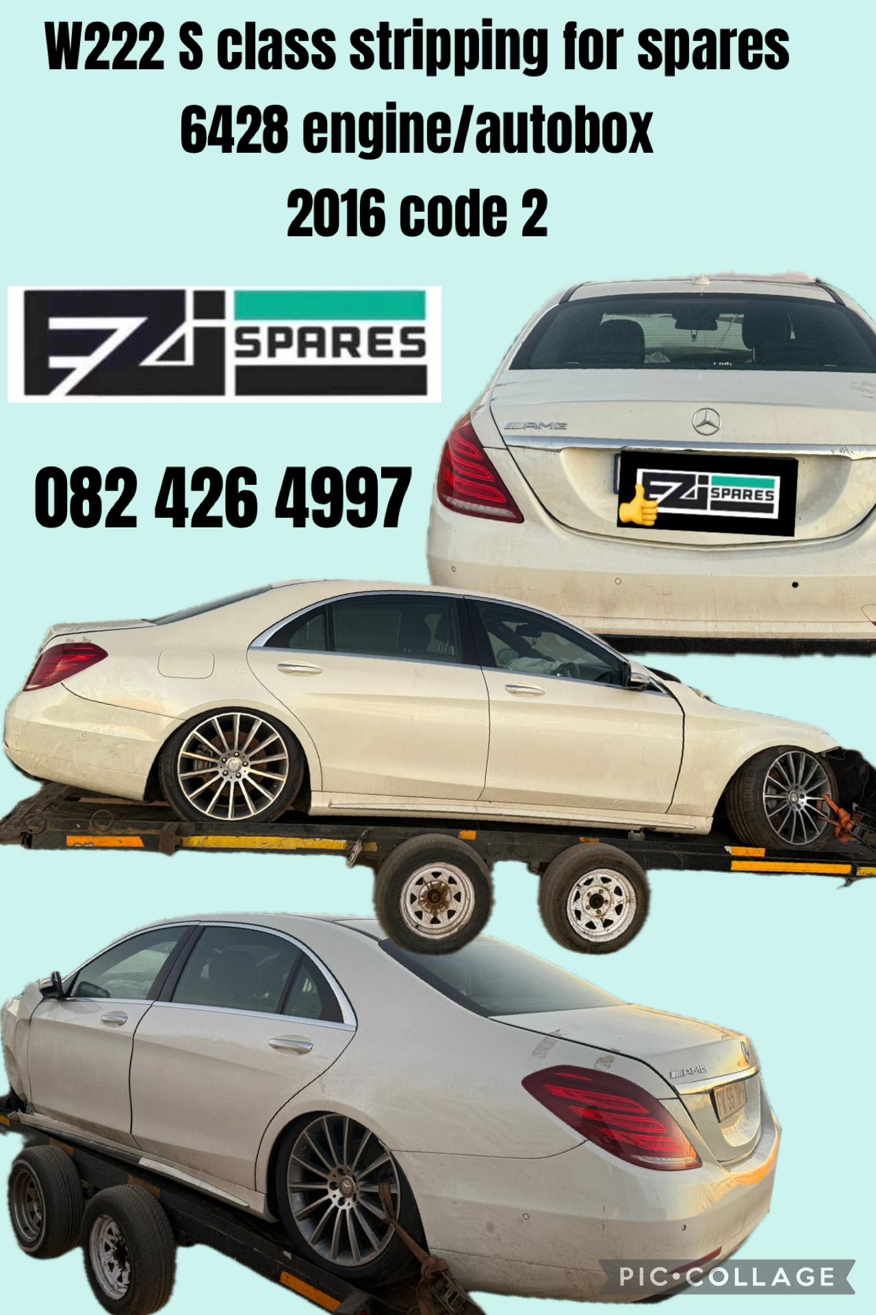 Mercedes Benz W222 S Class Automatic 6428 Stripping for Spares - Private Seller Mercedes Benz W222 S Class Automatic 6428 Stripping for Spares - Private Seller