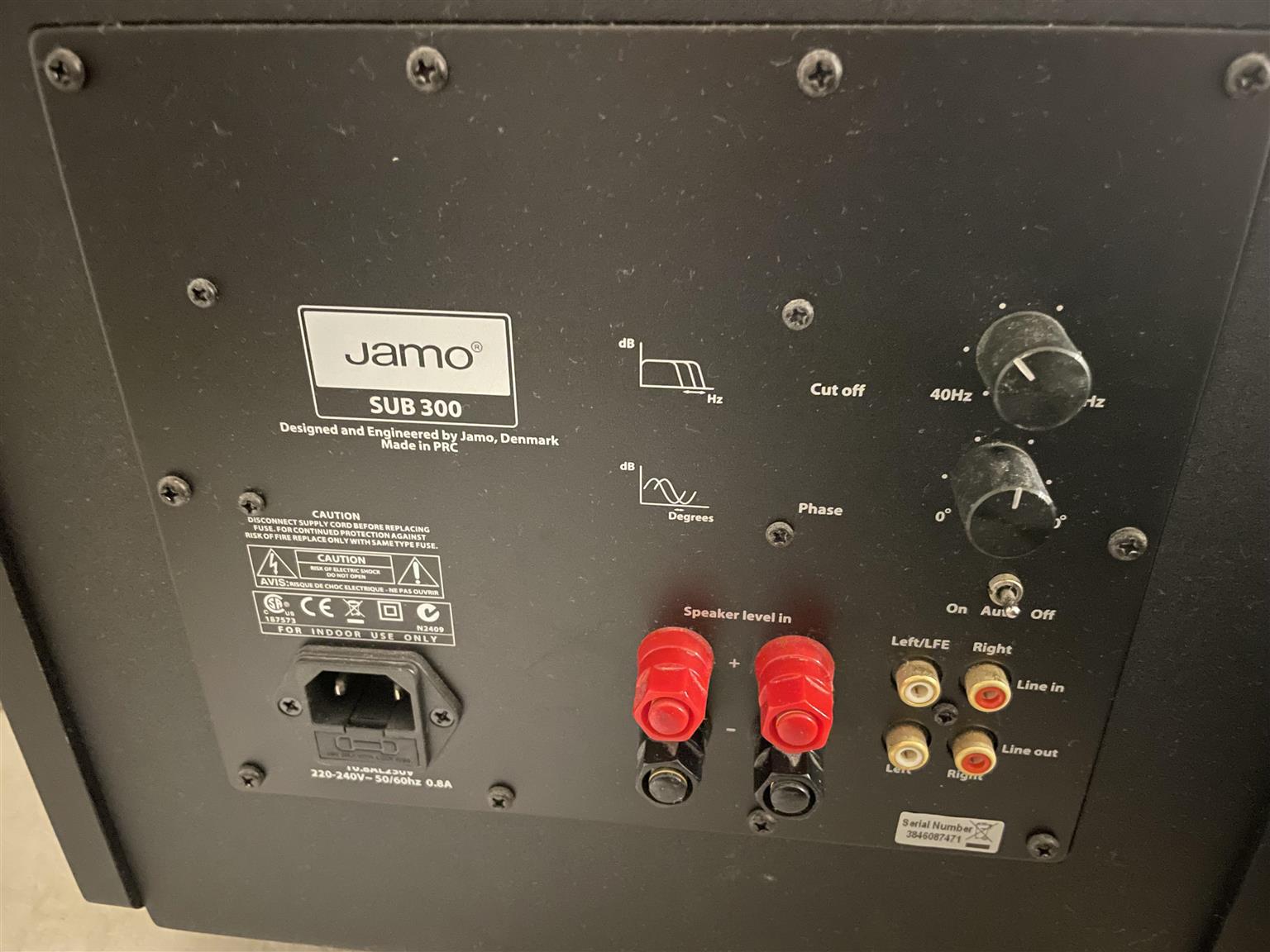JAMO D600 LCR/ D600/ SUB300 5.1 THX ULTRA 2 SYSTEM