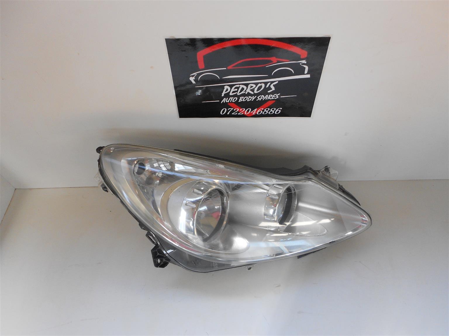 Opel Corsa left and right headlight sold each - Private Seller Opel Corsa left and right headlight sold each - Private Seller