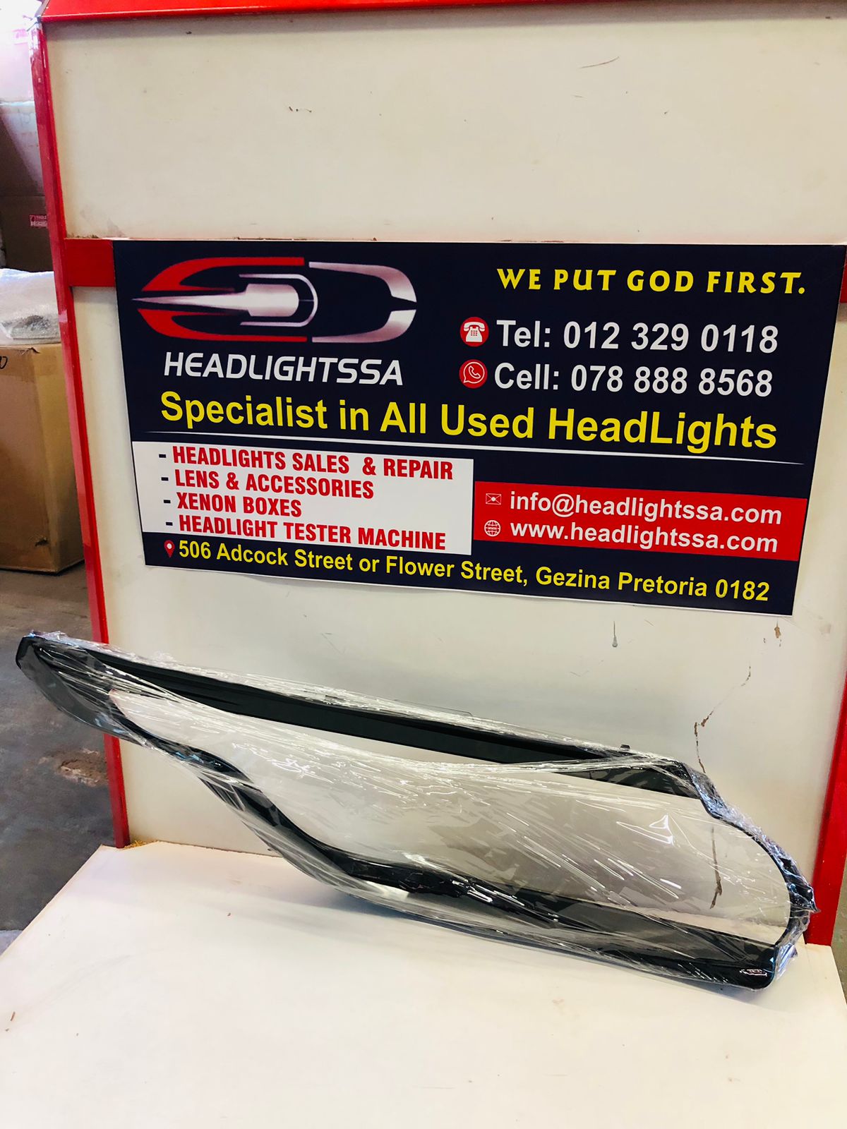Range Rover Sport left side headlight lens - Private Seller