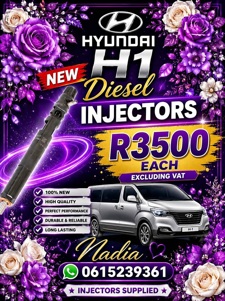 HYUNDAI H1 NEW DIESEL INJECTORS FOR SALE - Private Seller HYUNDAI H1 NEW DIESEL INJECTORS FOR SALE - Private Seller