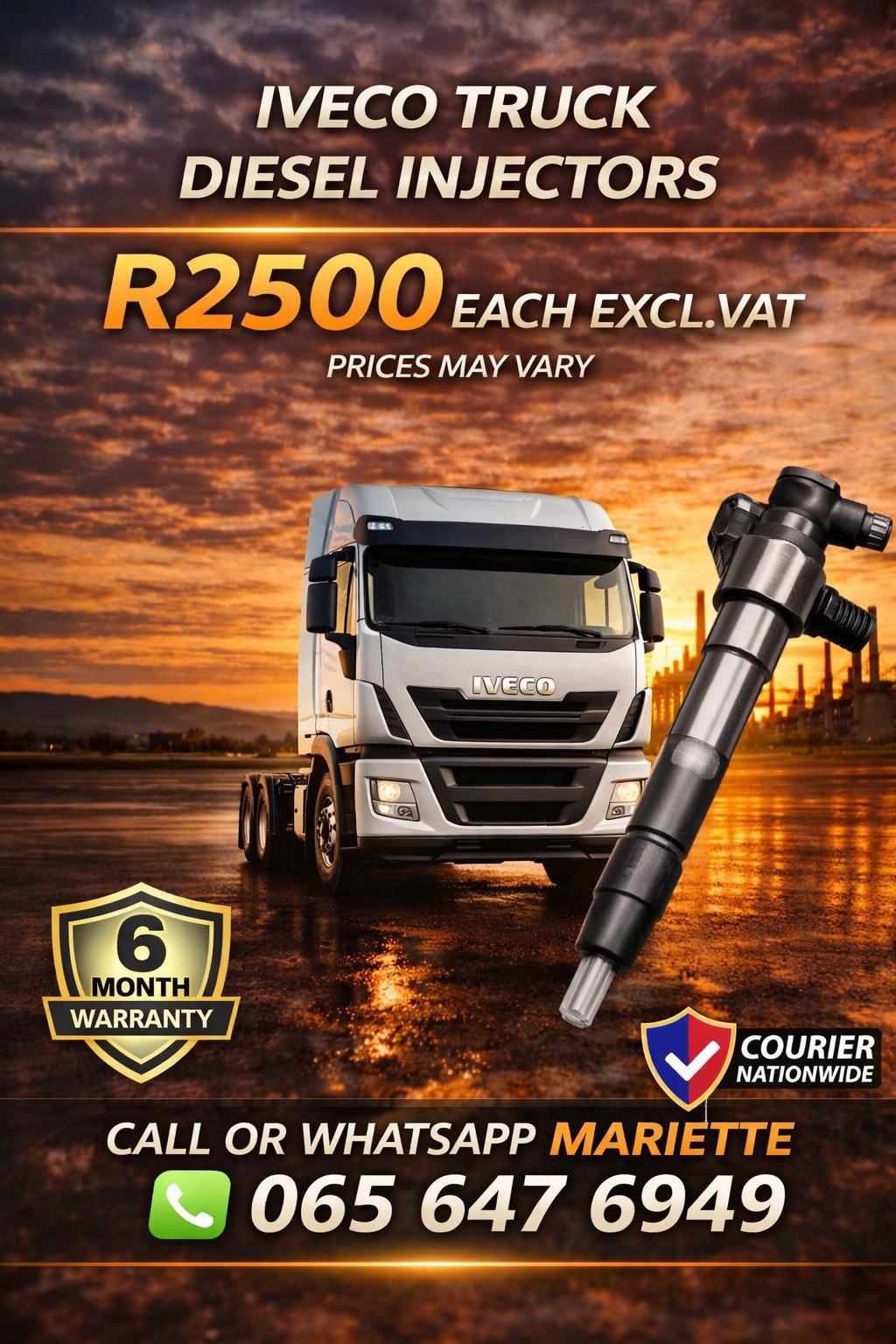 Iveco Truck Diesel Injectors - Private Seller Iveco Truck Diesel Injectors - Private Seller