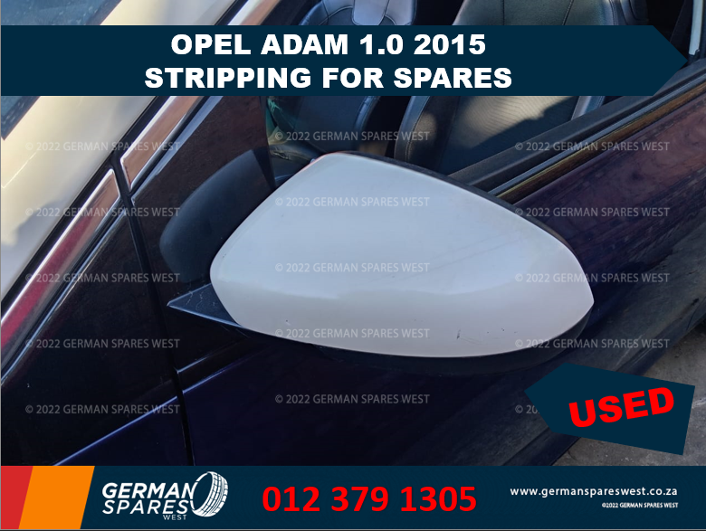 OPEL ADAM 1.0 2015 MANUAL STRIPPING FOR SPARES/PARTS - Private Seller OPEL ADAM 1.0 2015 MANUAL STRIPPING FOR SPARES/PARTS - Private Seller
