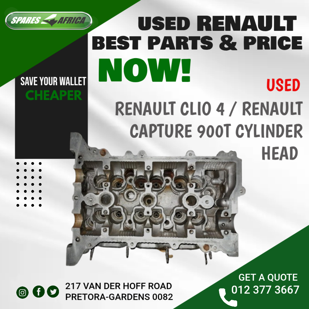 RENAULT CLIO 4 / RENAULT CAPTUR 900T CYLINDER HEAD - Private Seller RENAULT CLIO 4 / RENAULT CAPTUR 900T CYLINDER HEAD - Private Seller
