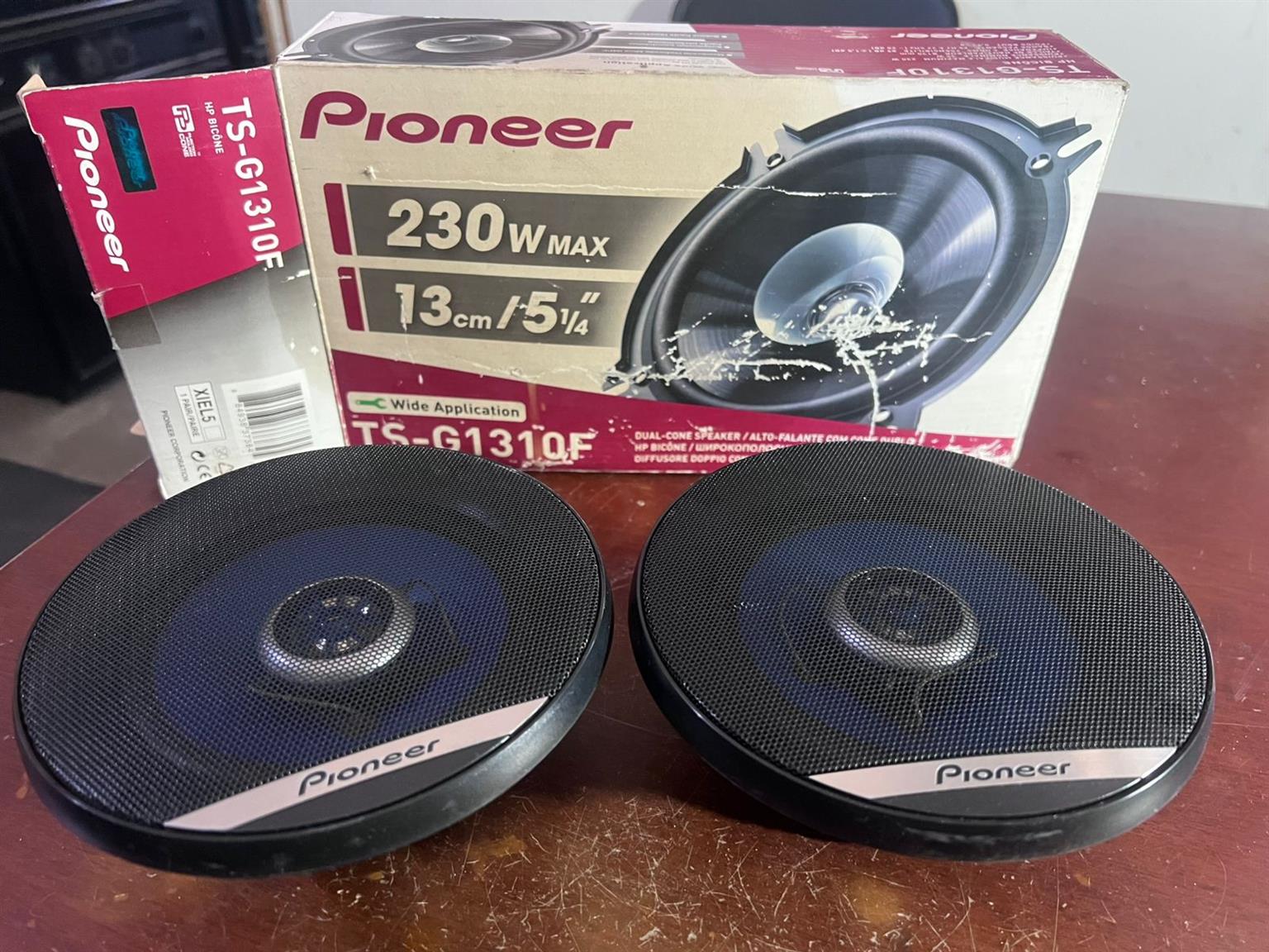Pioneer 13cm speakers for sale