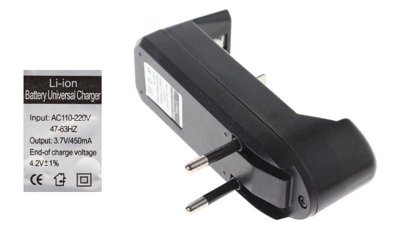 18650 Universal Battery Chargers Single Adjustable Channel Brand New Products
