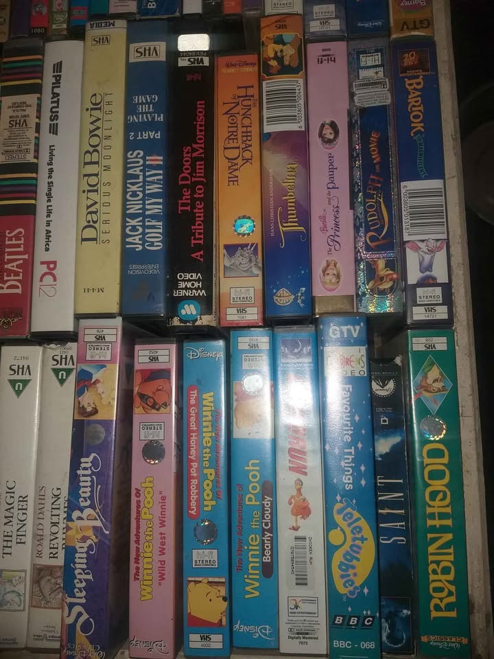 Movies:VHS movies,DVDs and CDs