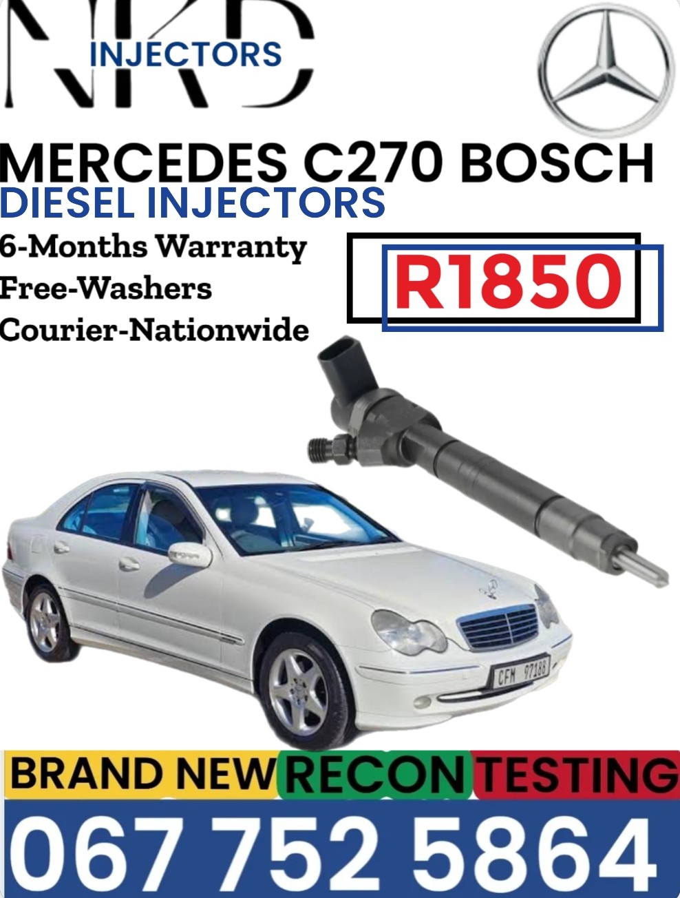 Mercedes C270 Bosch Diesel injectors - Private Seller Mercedes C270 Bosch Diesel injectors - Private Seller
