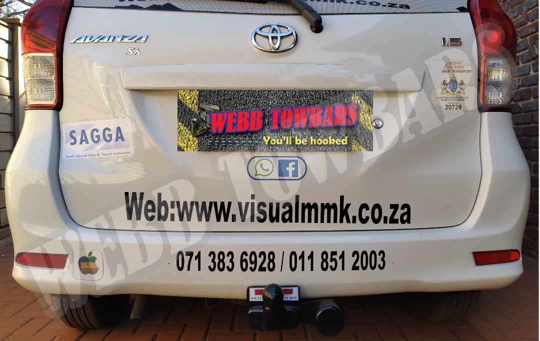 Toyota Avanza Standard/Detachable Towbars - Private Seller