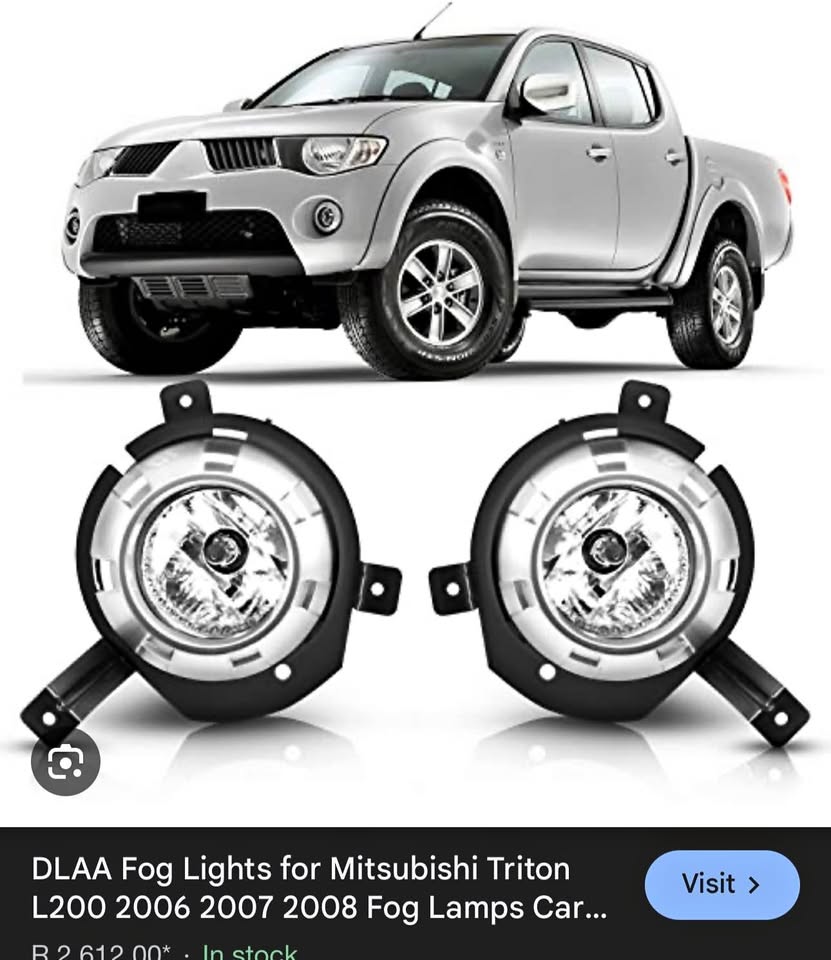 Mitsubishi Triton right side fog light with cover L200 2006 2007 2008 Fog Lamps - Private Seller Mitsubishi Triton right side fog light with cover L200 2006 2007 2008 Fog Lamps - Private Seller