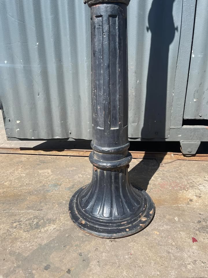 Old cast iron Street light