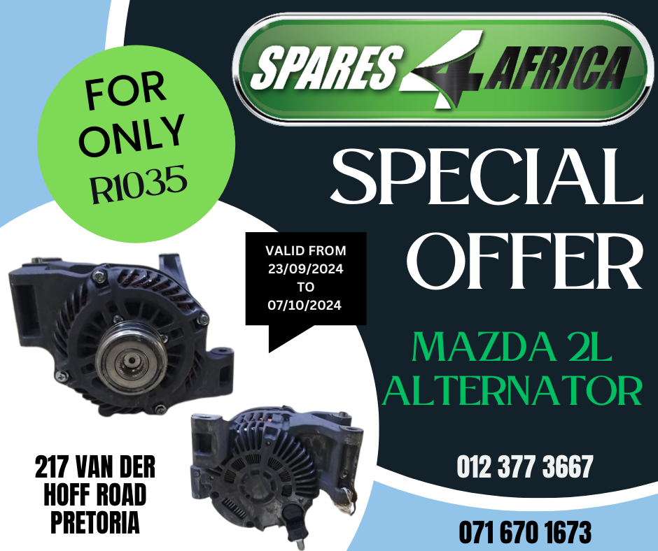 MAZDA 2L USED ALTERNATOR FOR SALE - Private Seller