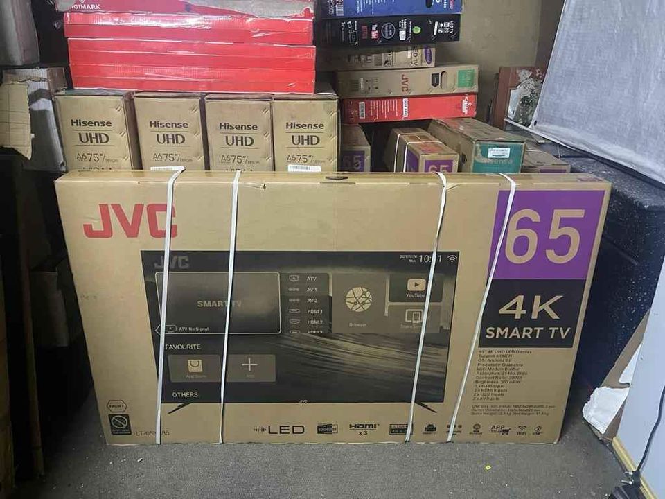 Brand new jvc 65 inch smart tv is on sapical