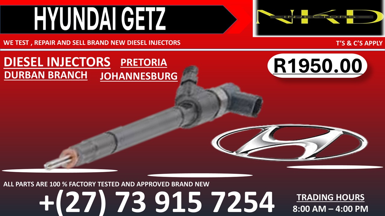 Hyundai Getz Diesel Injectors Includes Testing & Repairs - Private Seller Hyundai Getz Diesel Injectors Includes Testing & Repairs - Private Seller