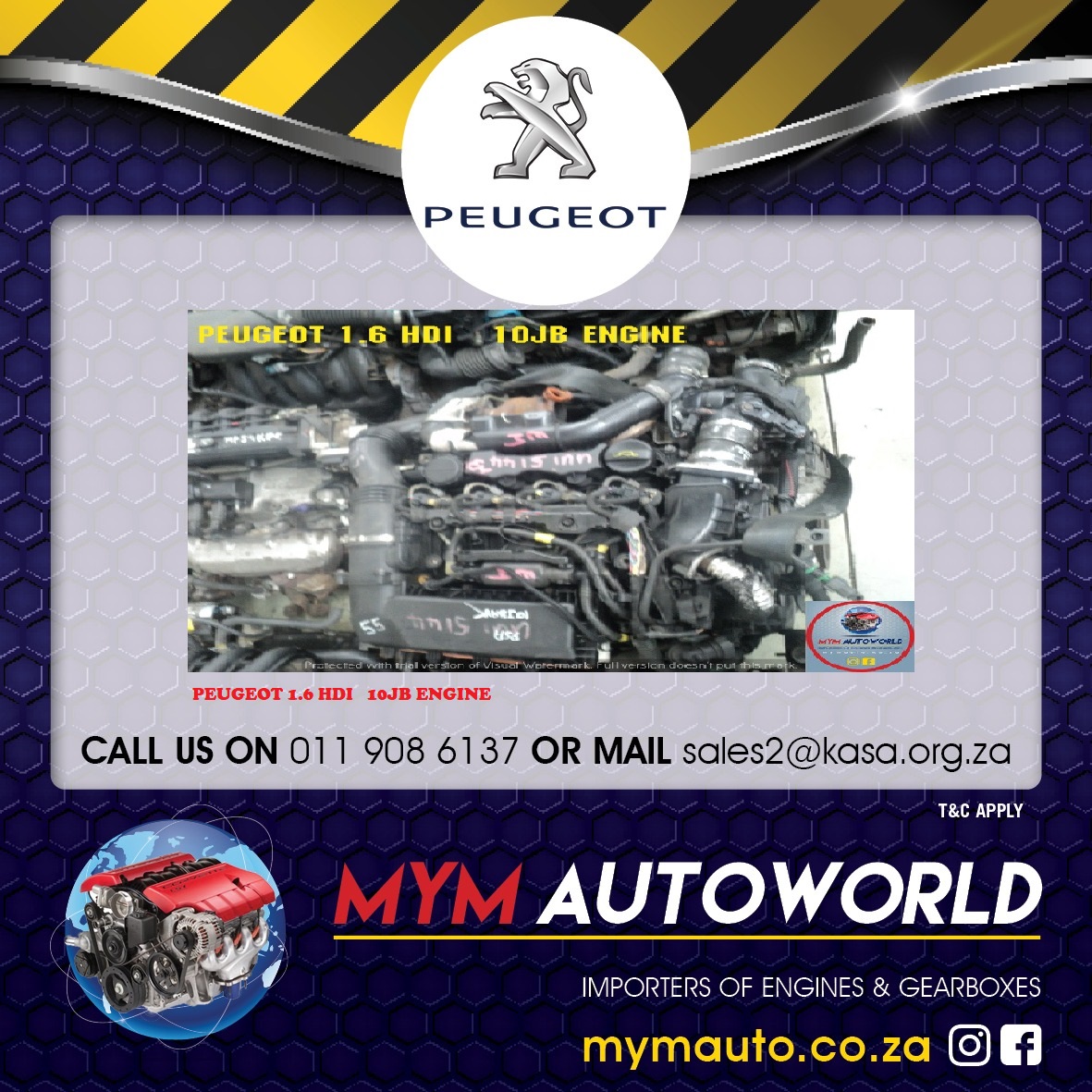 PEUGEOT 1.6 HDI 10JB ENGINE FOR SALE - Private Seller PEUGEOT 1.6 HDI 10JB ENGINE FOR SALE - Private Seller