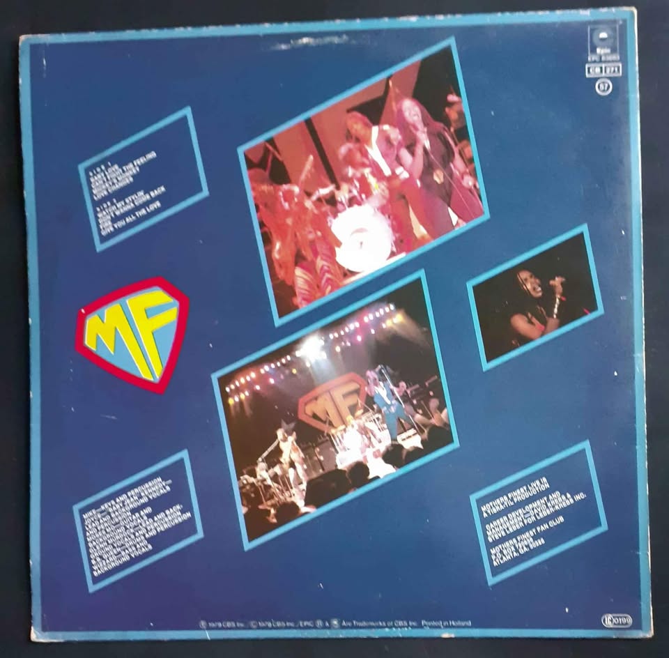 Mother's Finest - Mother's Finest Live LP Record