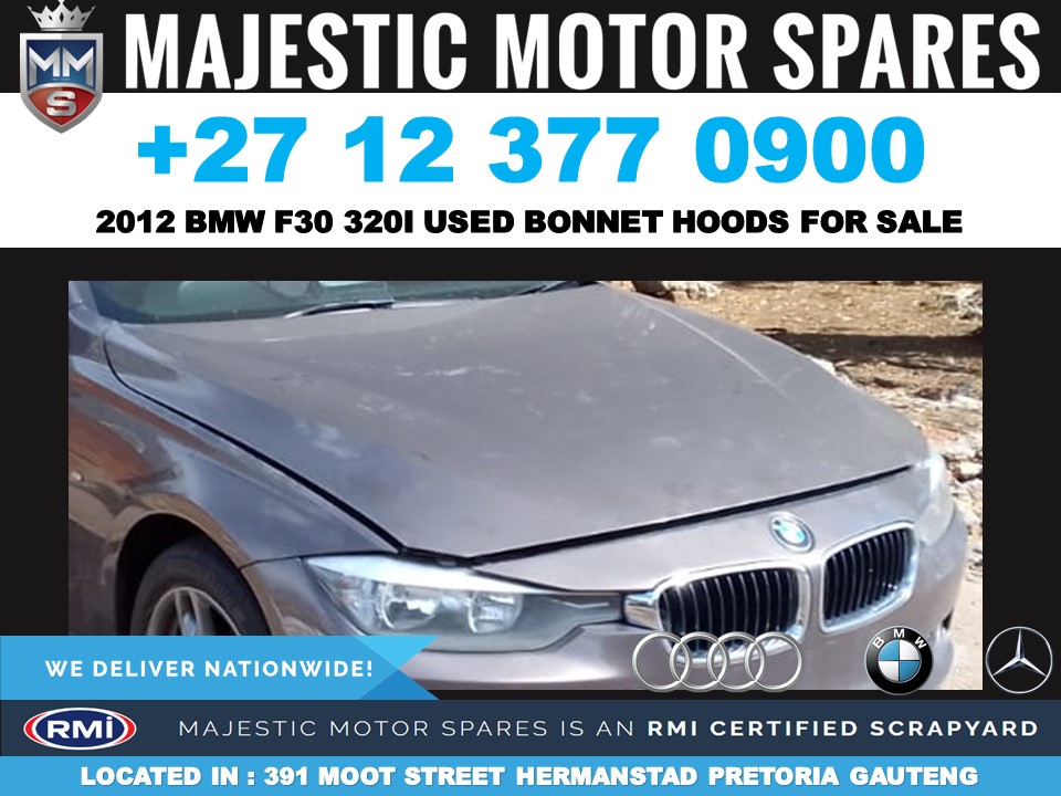 Bmw F30 320i 2012 used car Bonnet and Hoods - Private Seller Bmw F30 320i 2012 used car Bonnet and Hoods - Private Seller