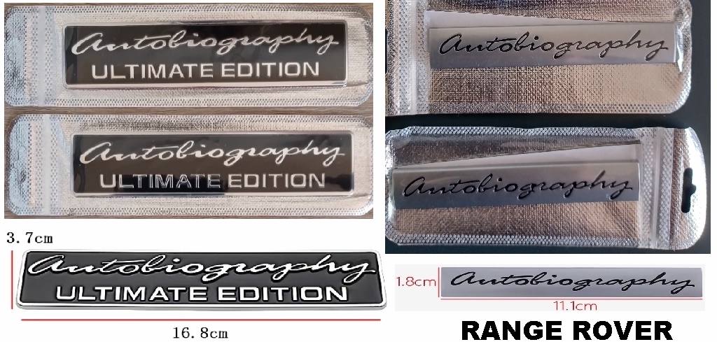 Range Rover Autobiography badges emblems - Private Seller Range Rover Autobiography badges emblems - Private Seller