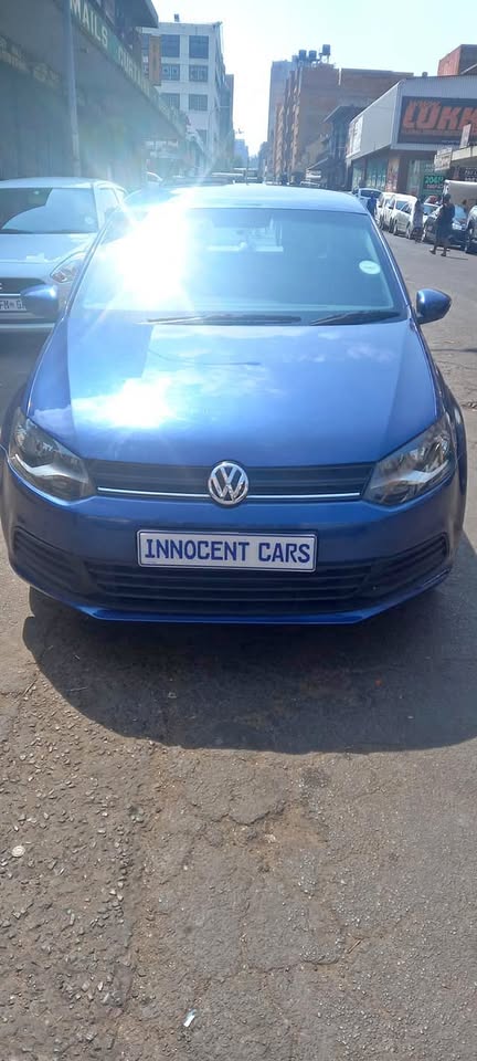 2019 VW POLO VIVO 1.4TRENDLINE MANUAL TRANSMISSION, BLUE COLOUR, 94000KM