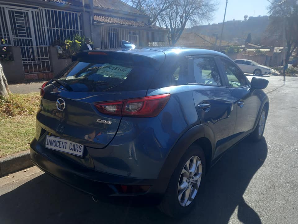 2021 MAZDA Cx3 DYNAMIC 2.0 PETROL ENGINE, MANUAL, BLUE COLOR, MILEAGE 64000KM
