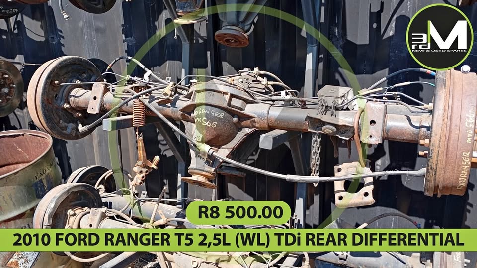 2010 FORD RANGER T5 2,5L (WL) TDi REAR DIFFERENTIAL MV0566