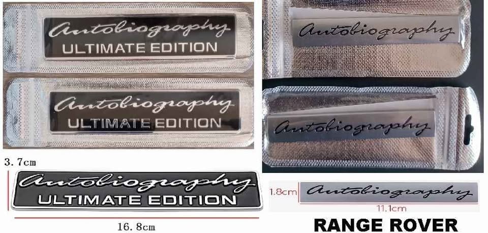 Range Rover Evoque stickers badges emblems - Private Seller