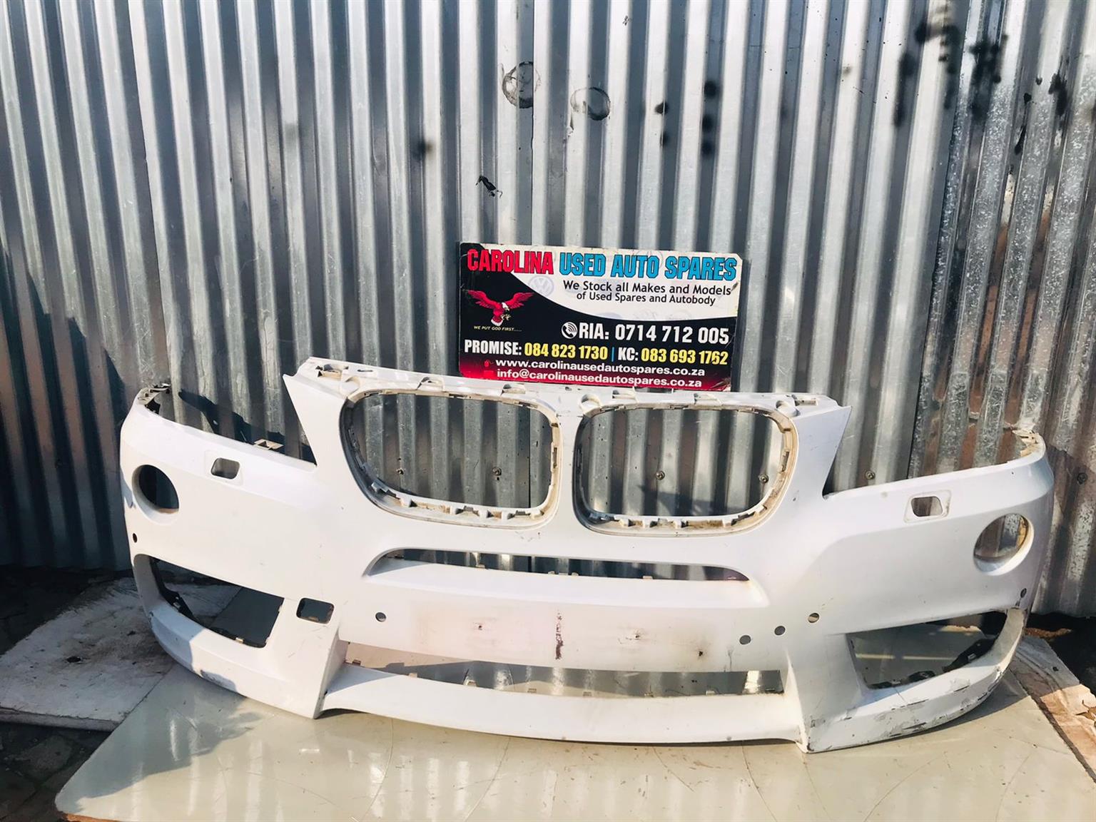 BMW X3 F25 MSport front bumper with PDC and Washer Holes