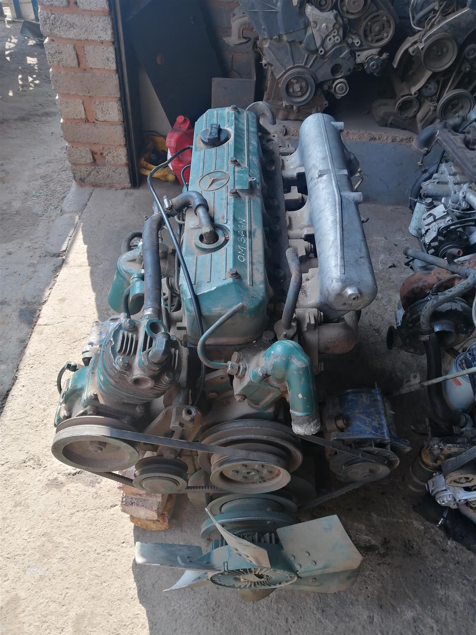 Mercedes 366 engine non turbo