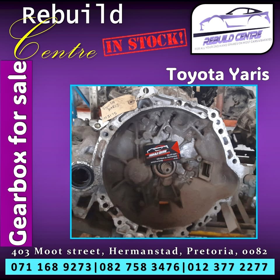 Toyota Yarris gearbox for sale - Private Seller Toyota Yarris gearbox for sale - Private Seller