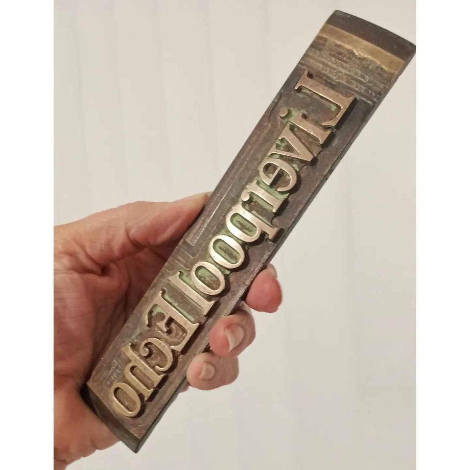 Liverpool Echo Printing Plate