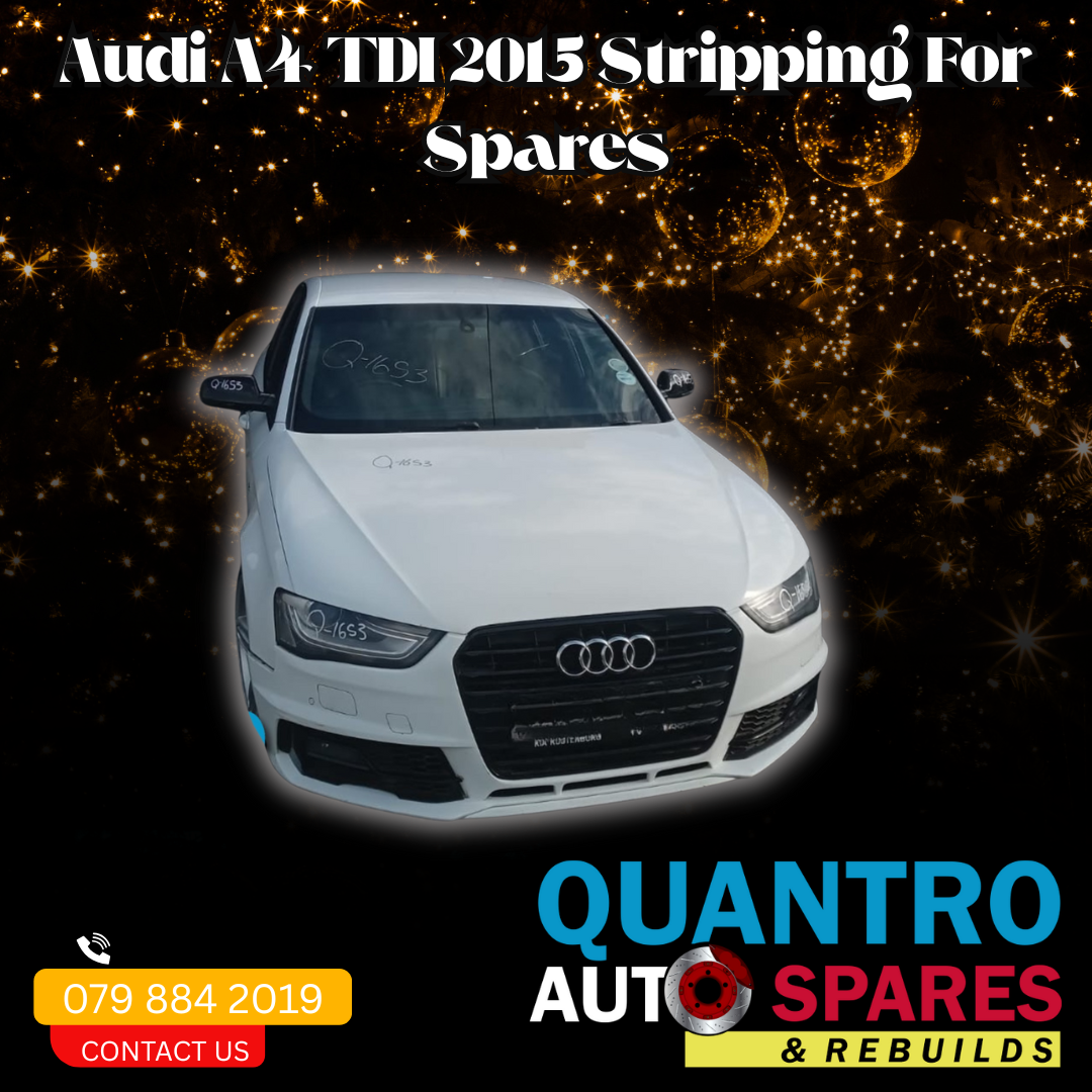 Audi A4 TDI CGL 2015 Stripping For Spares - Private Seller Audi A4 TDI CGL 2015 Stripping For Spares - Private Seller