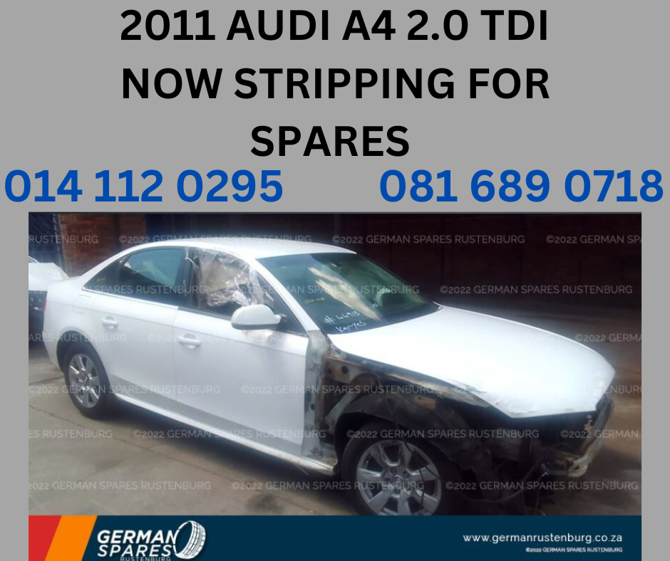 2011 Audi A4 2.0 TDI Spares - Private Seller 2011 Audi A4 2.0 TDI Spares - Private Seller