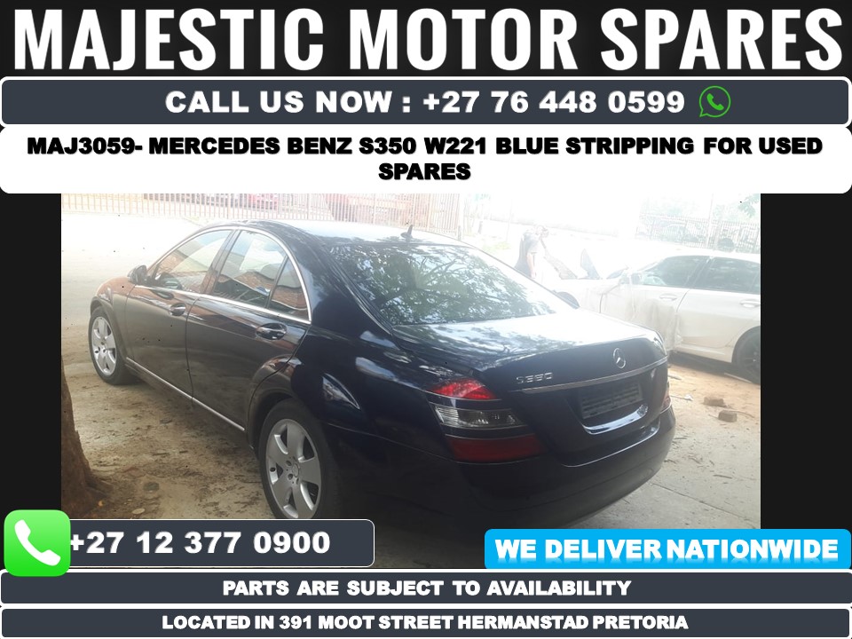 Mercedes Benz S350 S class second hand parts for sale - Private Seller Mercedes Benz S350 S class second hand parts for sale - Private Seller