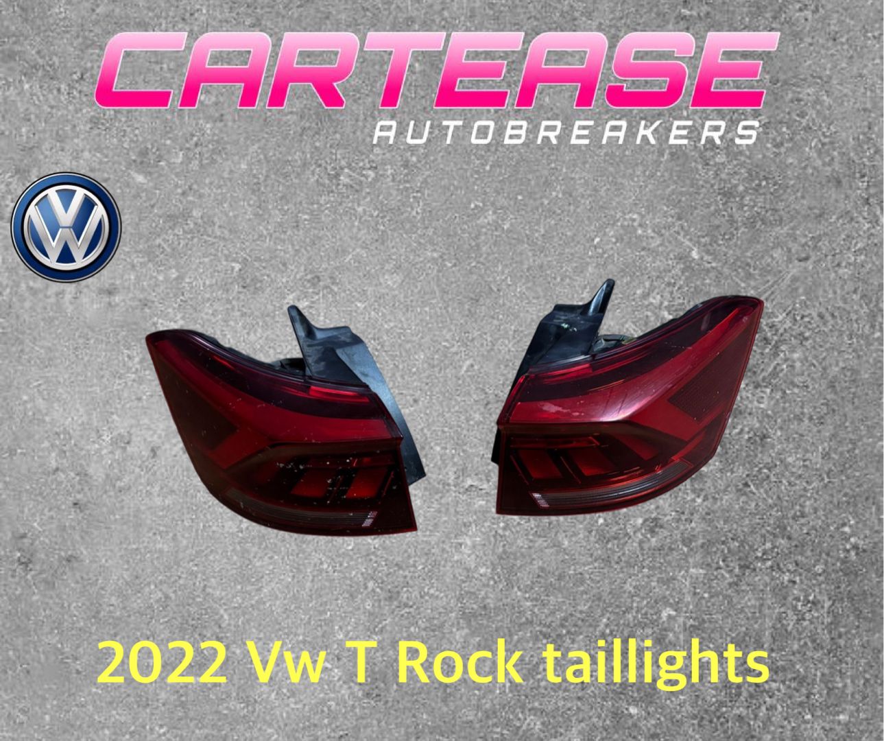 2022 Vw T Rock Taillights For Sale - Private Seller