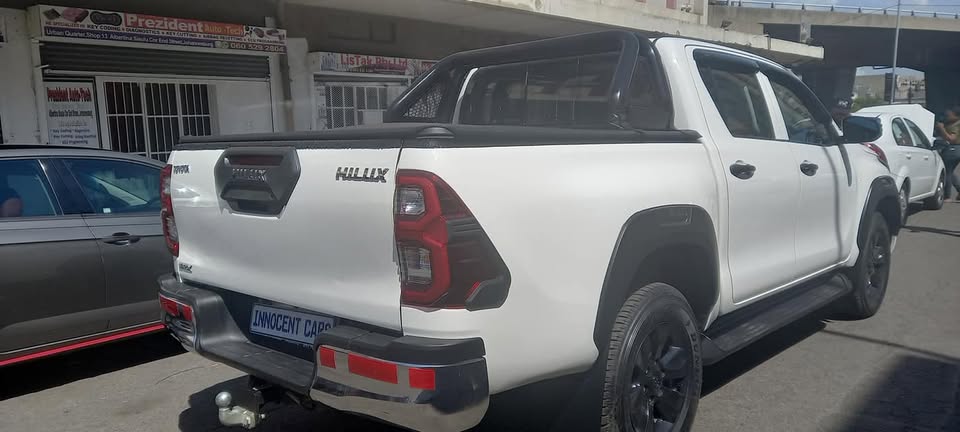 2019 TOYOTA HILUX 2.4 GD6 DIESEL, DOUBLE CAB, AUTOMATIC , WHITE COLOUR, MILEAGE 95000KM