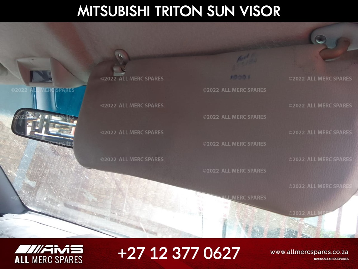 USED MITSUBISHI TRITON SUN VISORS - Private Seller USED MITSUBISHI TRITON SUN VISORS - Private Seller