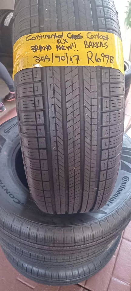 Set of 4x Brand New Continental Cross Contact RX bakkie tyres - Private Seller