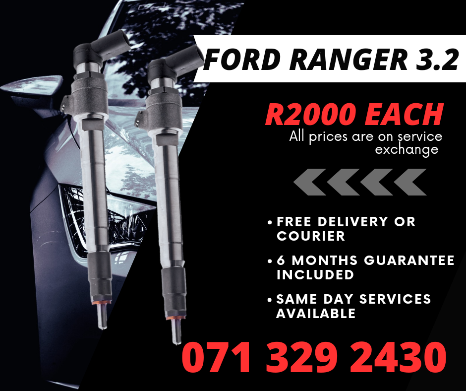FORD RANGER 3.2 INJECTORS FOR SALE WITH WARRANTY ON - Private Seller FORD RANGER 3.2 INJECTORS FOR SALE WITH WARRANTY ON - Private Seller