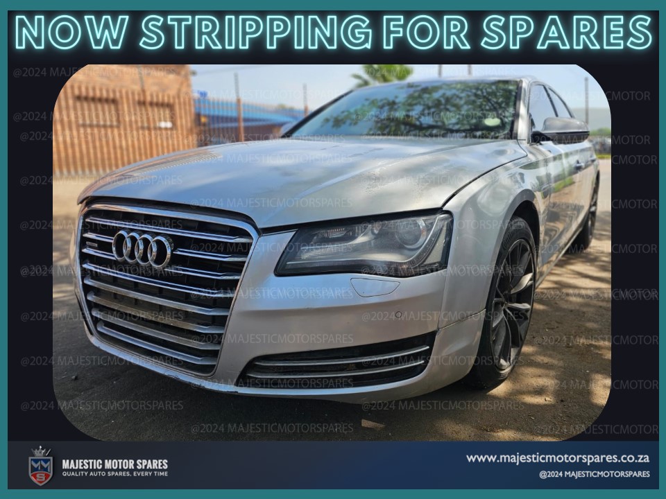 Stripping for Spares – 2012 Audi A8 4.2 Quattro