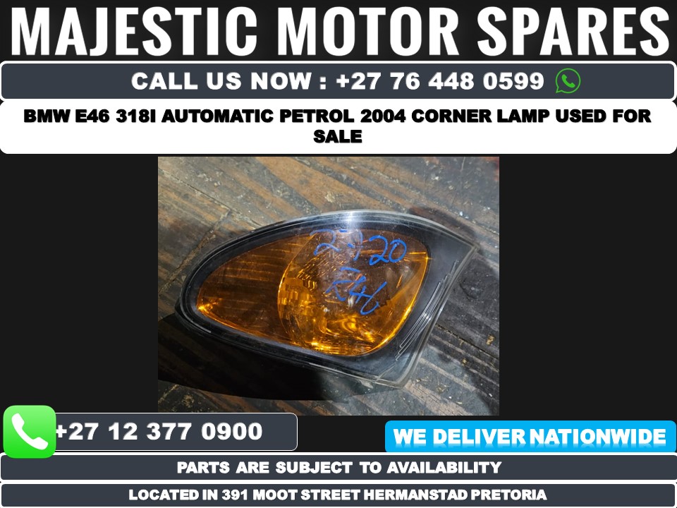 2004 BMW E46 318i cover lamp used for sale - Private Seller 2004 BMW E46 318i cover lamp used for sale - Private Seller