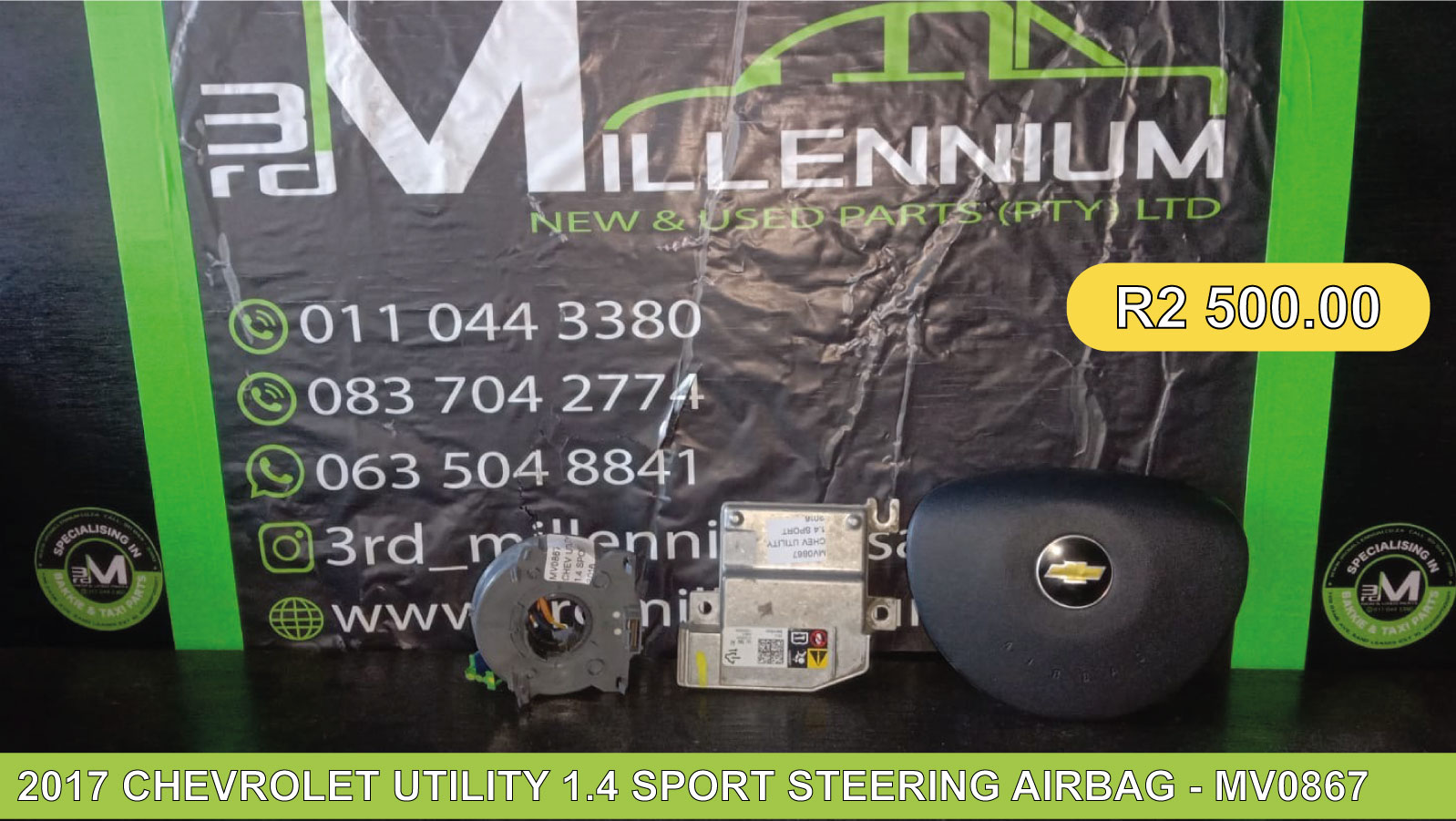 2017 CHEVROLET UTILITY 1.4 SPORT STEERING AIRBAG - MV0867 - Private Seller 2017 CHEVROLET UTILITY 1.4 SPORT STEERING AIRBAG - MV0867 - Private Seller