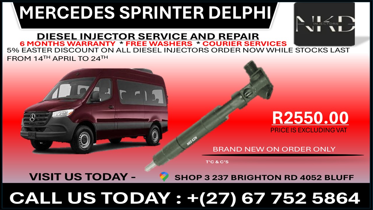 Mercedes Sprinter Delphi Diesel Injectors on recondition - Private Seller Mercedes Sprinter Delphi Diesel Injectors on recondition - Private Seller