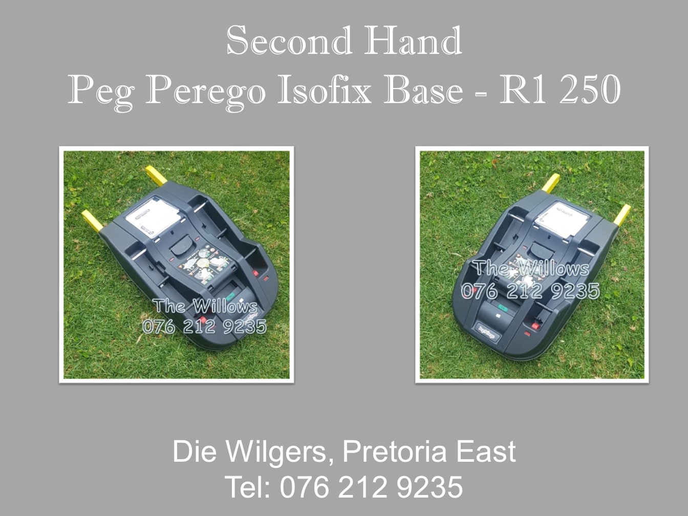 second hand isofix base