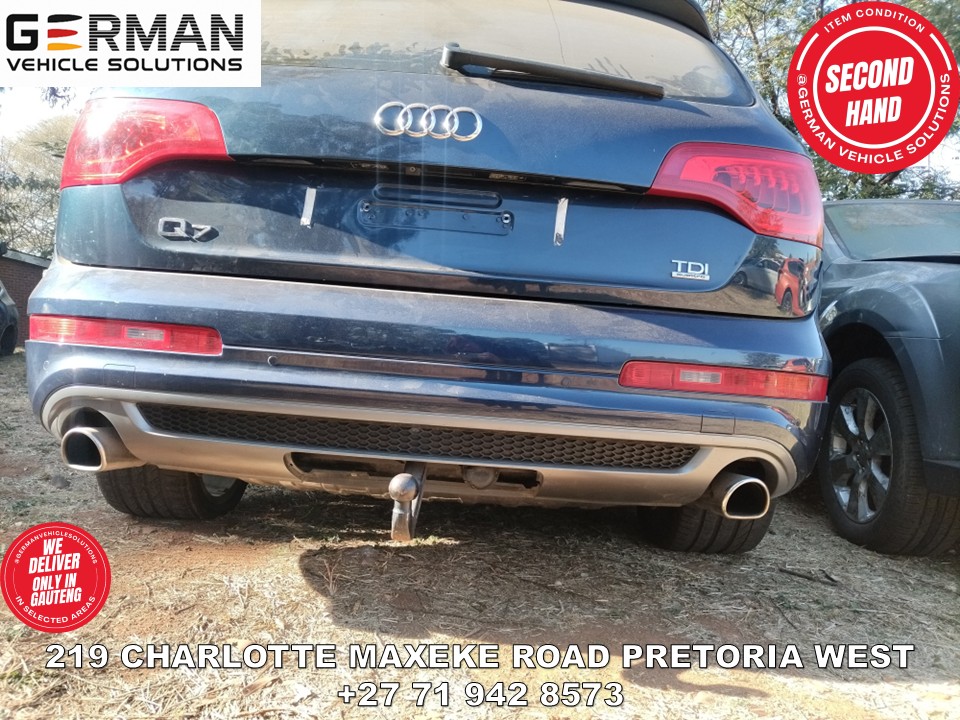 Audi Q7 3.0 tdi quattro facelift rear bumper for sale - Private Seller