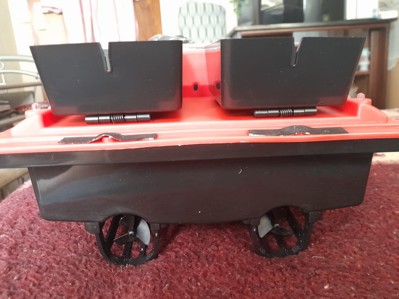 Bait boats,red