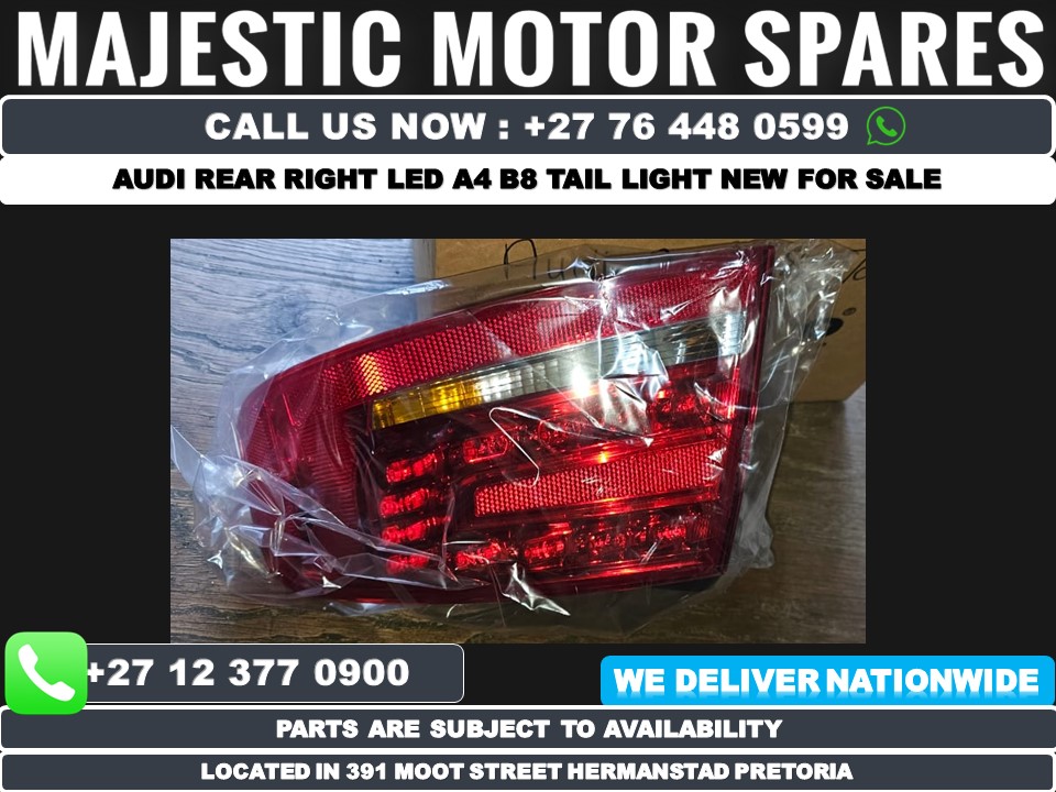 Audi A4 B8 pre-face LED tail lights for sale new - Private Seller Audi A4 B8 pre-face LED tail lights for sale new - Private Seller