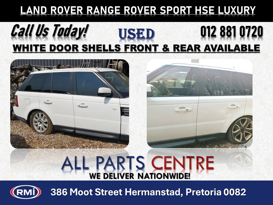 Land Rover Range Rover Sport Used Door Shells Front and Rear for Sale