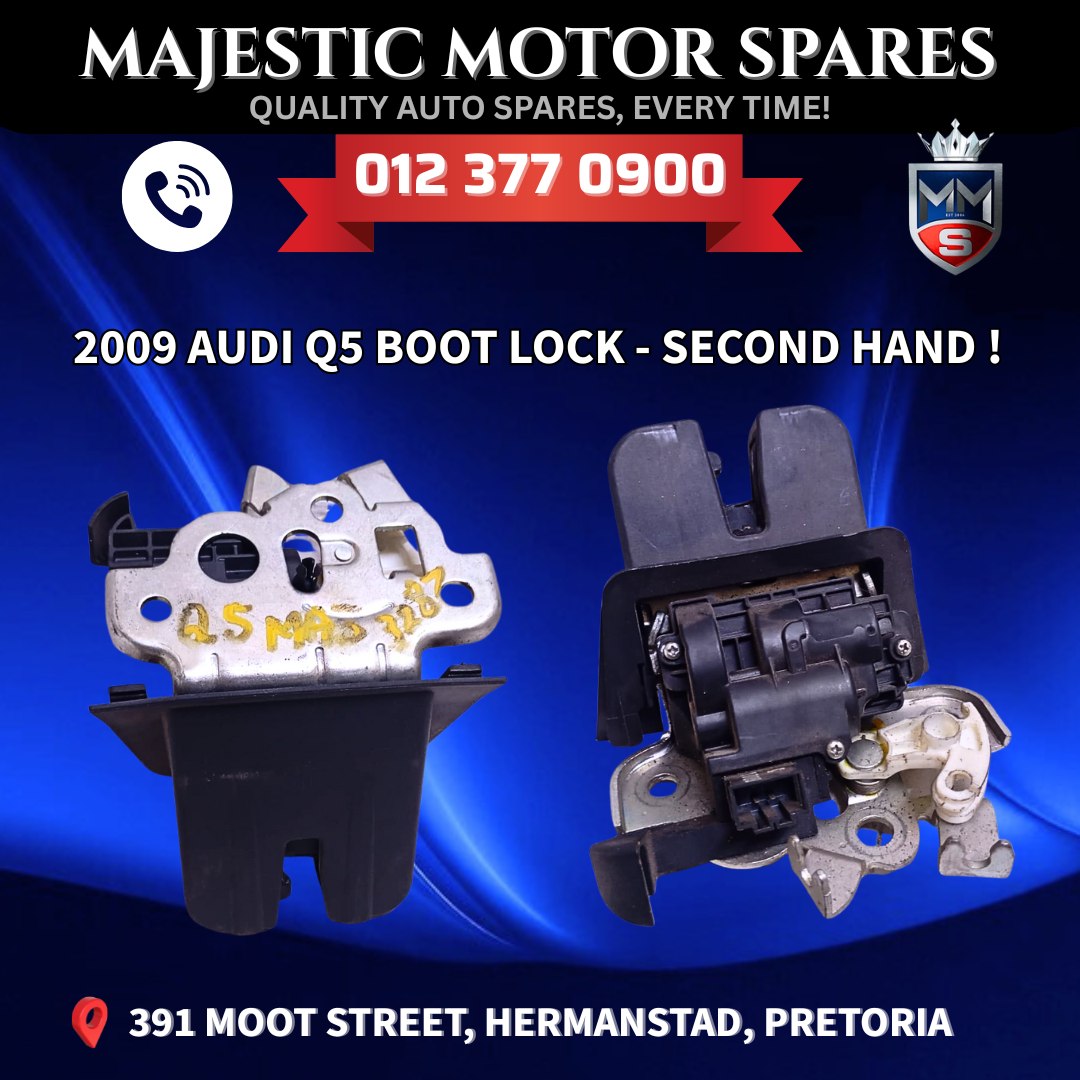 2009 Audi Q5 Boot Lock for Sale – Second Hand - Private Seller 2009 Audi Q5 Boot Lock for Sale – Second Hand - Private Seller