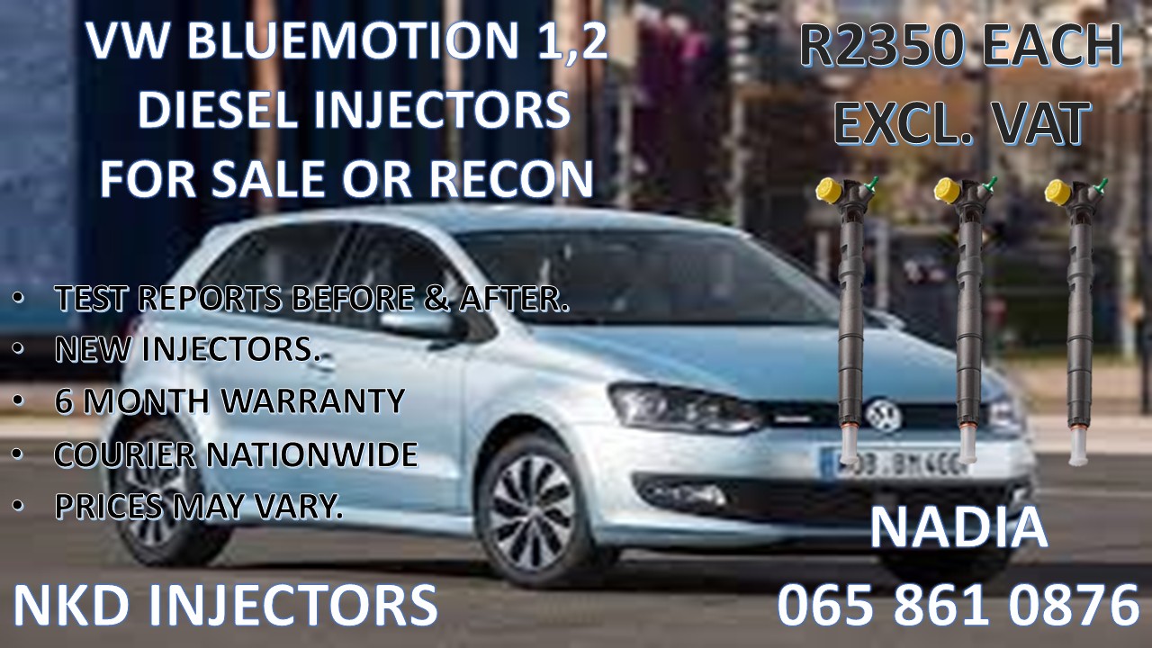 DIESEL INJECTORS FOR SALE FOR VW BLUEMOTION - Private Seller DIESEL INJECTORS FOR SALE FOR VW BLUEMOTION - Private Seller